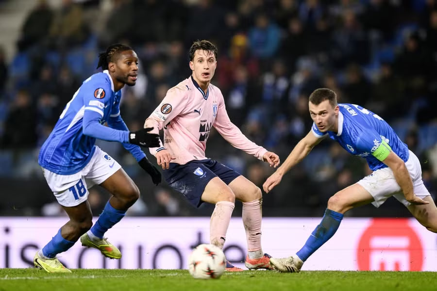 Racing Genk vs Malmo FF (03:00 – 30/01) | Xem lại trận đấu