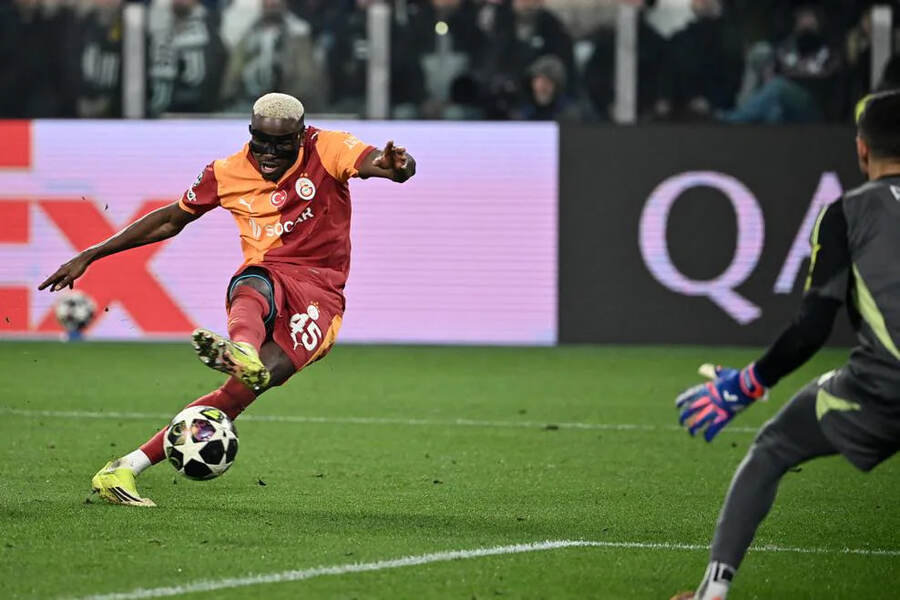 Juventus vs Galatasaray (03:00 – 26/02) | Xem lại trận đấu